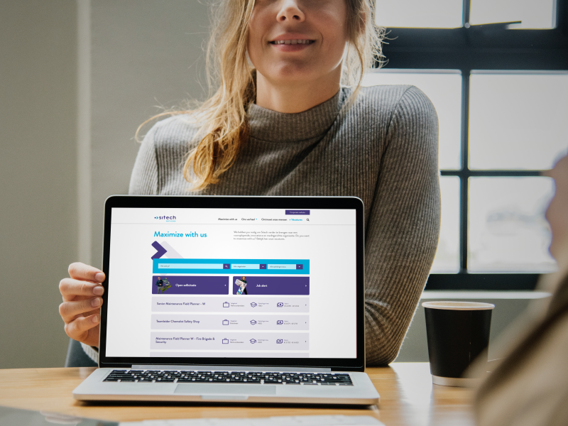 Werken bij website Sitech
